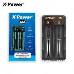 Chargeur 2 accus X-Power M2