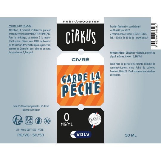 Garde la Pêche 50ml