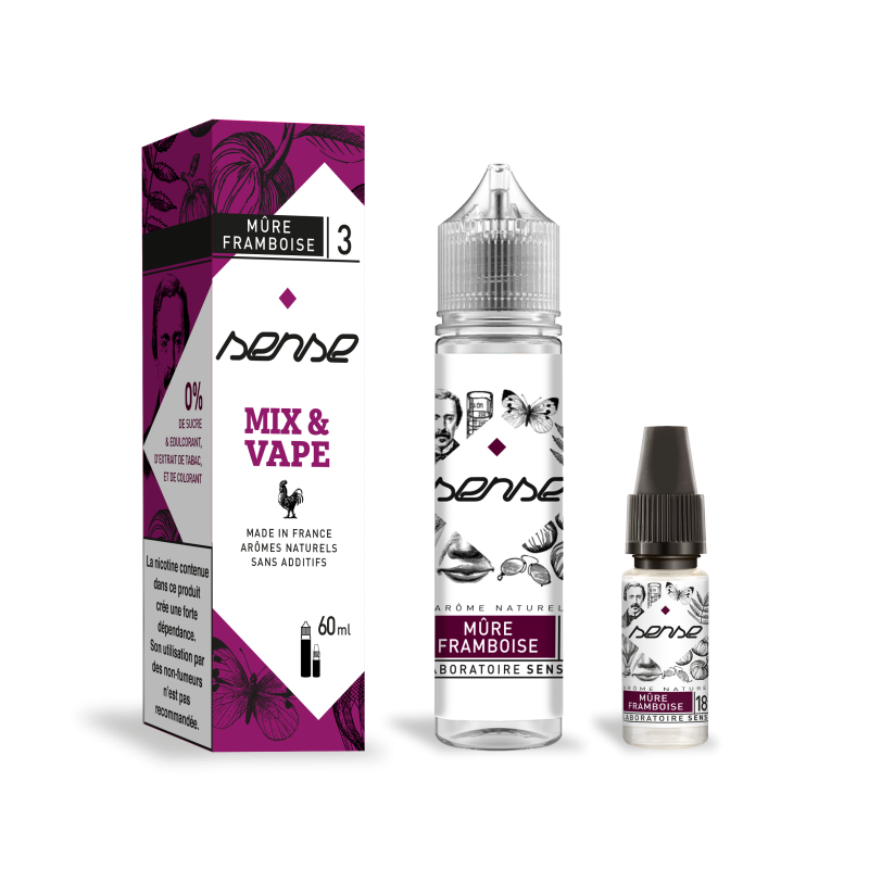 PACK MURE FRAMBOISE 3MG 50ML + 1X18MG