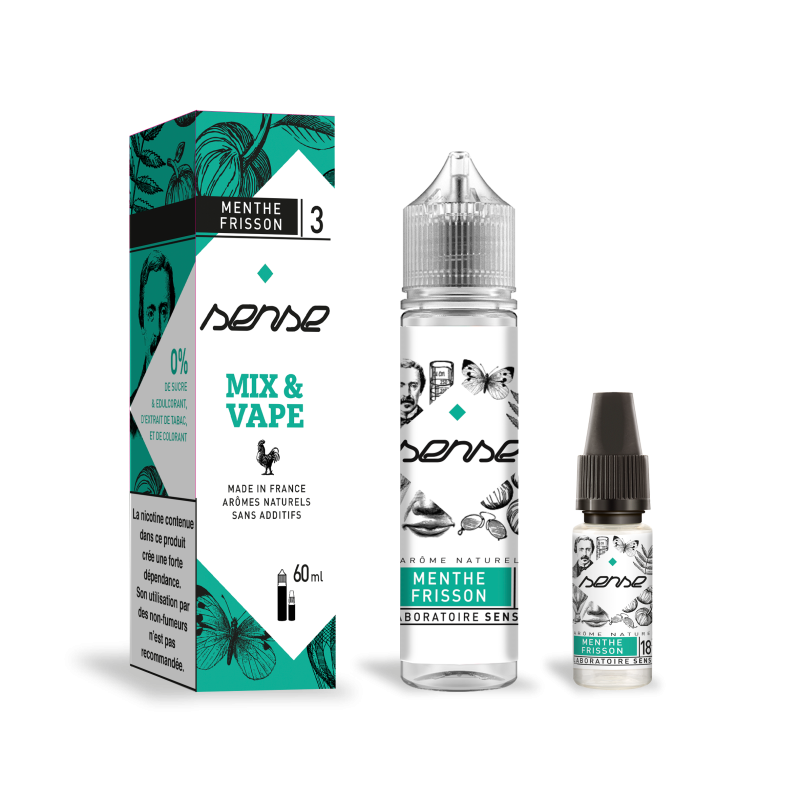 PACK MENTHE FRISSON 3MG 50ML + 1X18MG